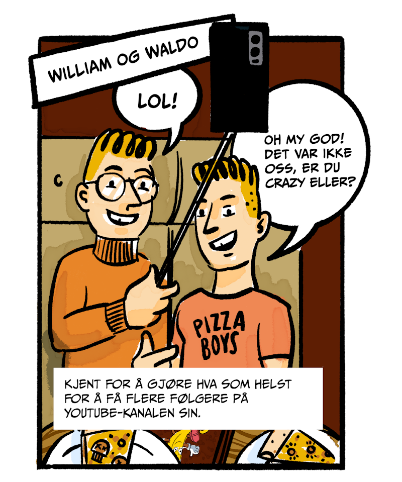 Bilde av William og Waldo
